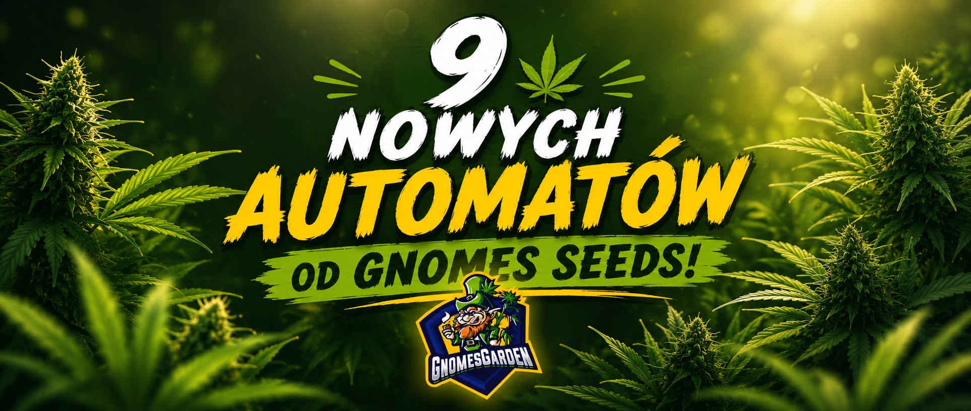 9 nowych automatów od Gnomes Seeds wylądowało w ogrodzie! 